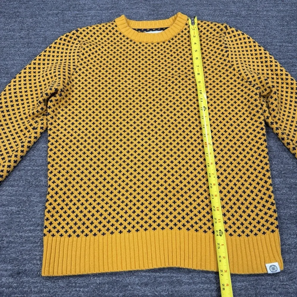 Long Wharf Supply Co. Edgartown SeaWell Crew Marigold Sweater Men XL Fisherman